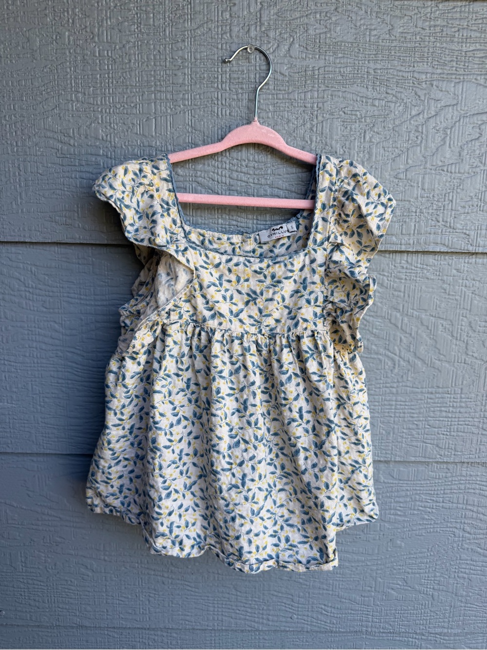 Adorable Cyrillus Floral Blouse